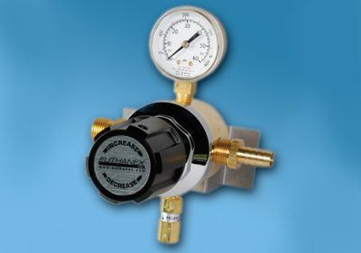 EA-255 Solo Gauge Inline Regulator (0–40 PSI Output)